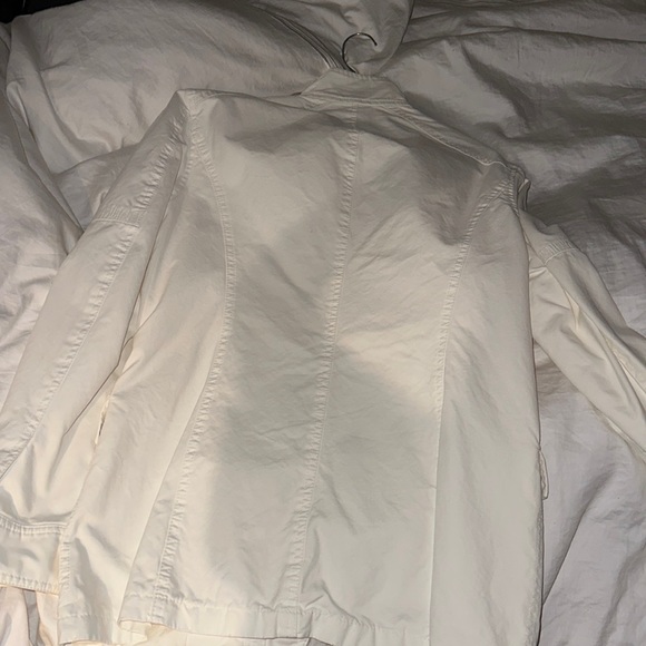 men’s white express denim jacket - Picture 4 of 4